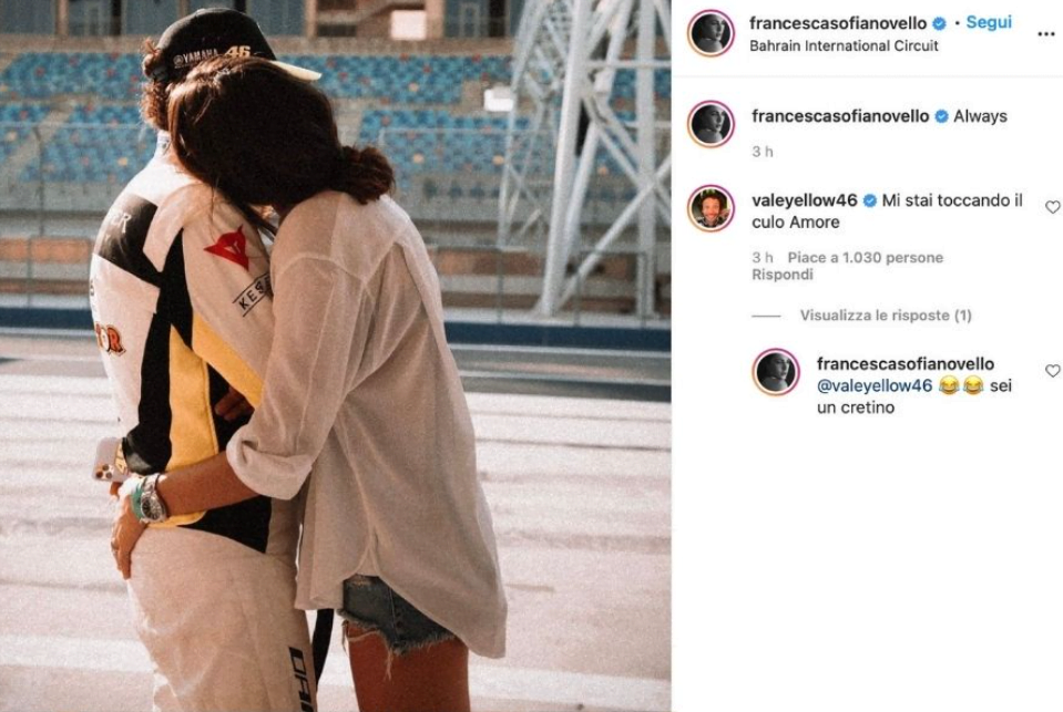 Rossi est dans son élément avec les sports mécaniques associés au glamour ...  