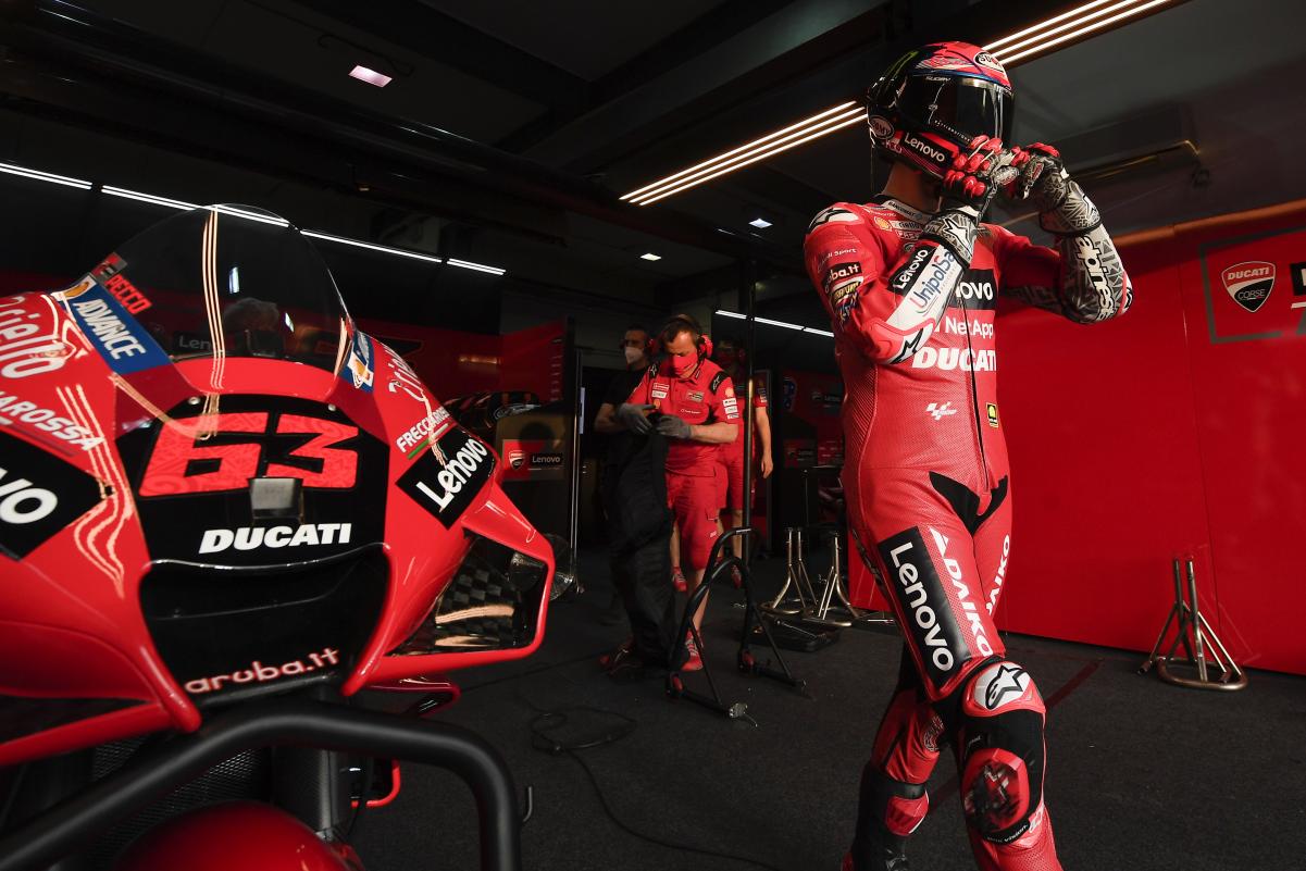 Pecco Bagnaia n'est pas dans l'ombre de Jack Miller dit-il. 