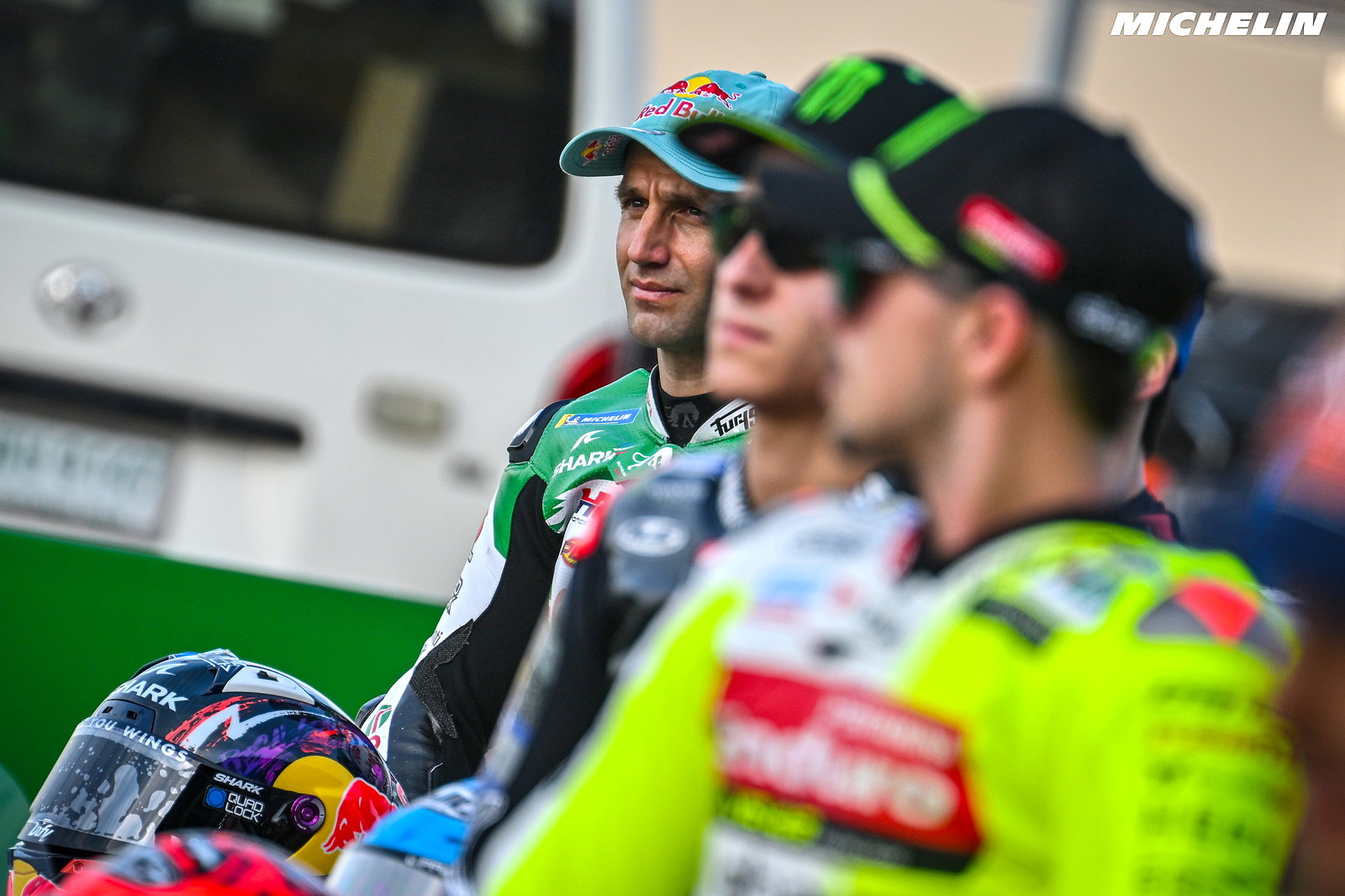 Zarco, Quartararo, Di Giannantonio, Buriram, Photo officielle