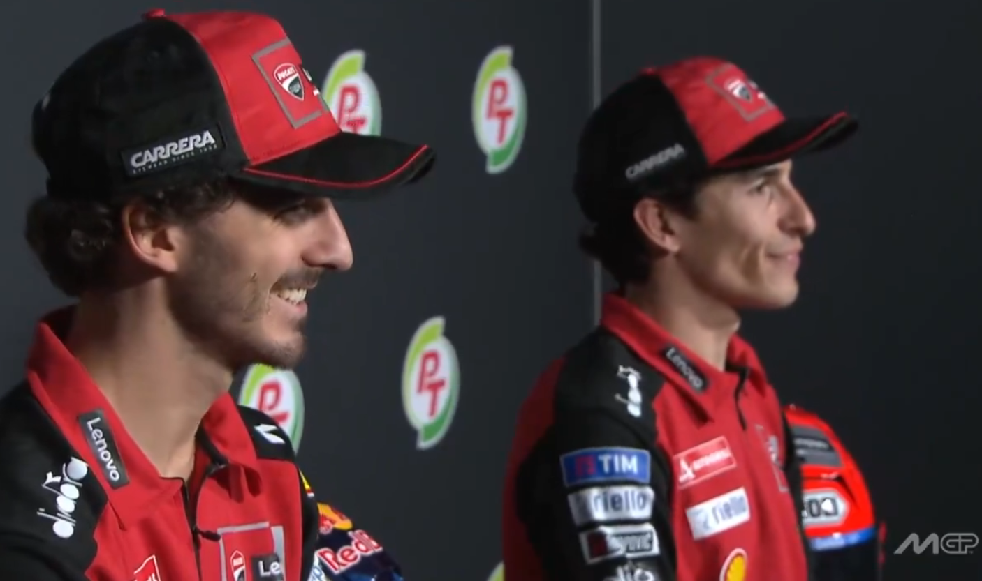 Marc Marquez Francesco Bagnaia Buriram 2025