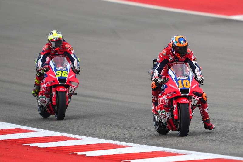 Joan Mir Luca Marini