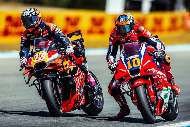 Enea Bastianini Jerez Luca Marini