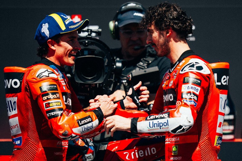 Marc Marquez Francesco Bagnaia Jerez