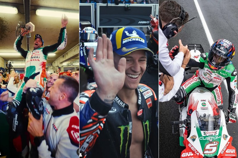 Zarco Quartararo meilleur d'Instagram