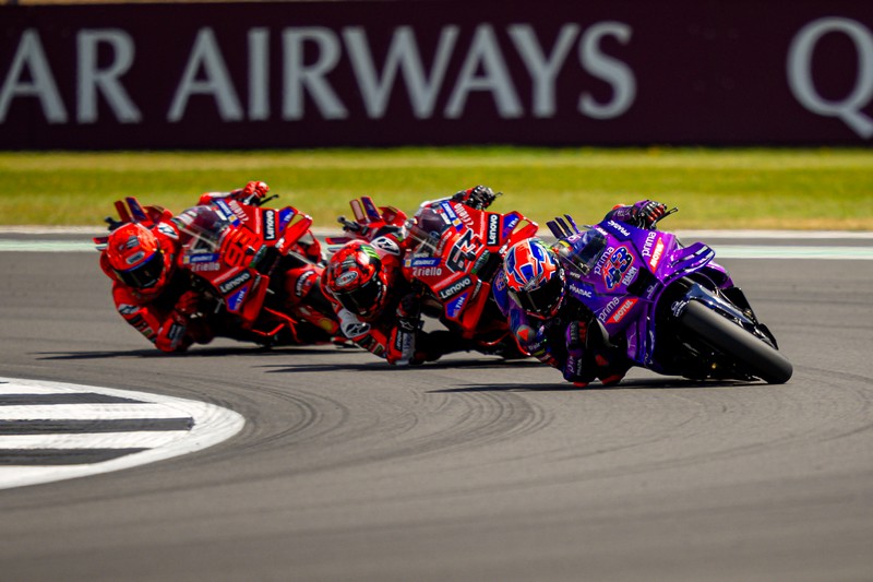 Jack Miller Francesco Bagnaia Marc Marquez Silverstone