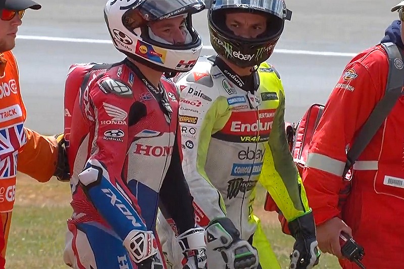 Aleix Espargaro Franco Morbidelli Silverstone