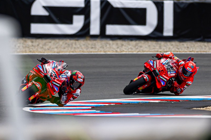 Francesco Bagnaia Marc Marquez Brno