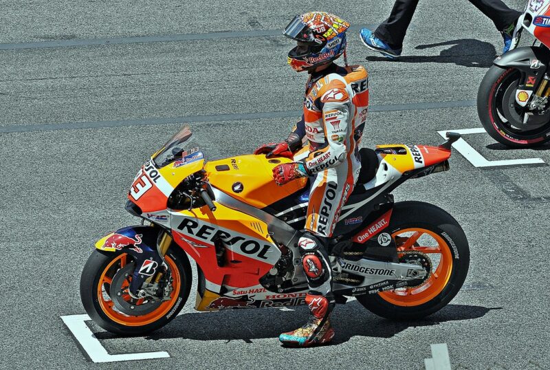 Marc Marquez siffle