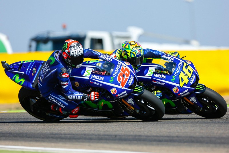 Maverick Vinales Valentino Rossi