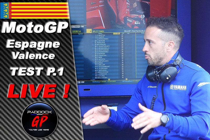 MotoGP test Valence